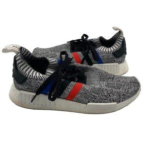 Adidas Mens White/Black Sneakers Casual Shoes Sz 8.5